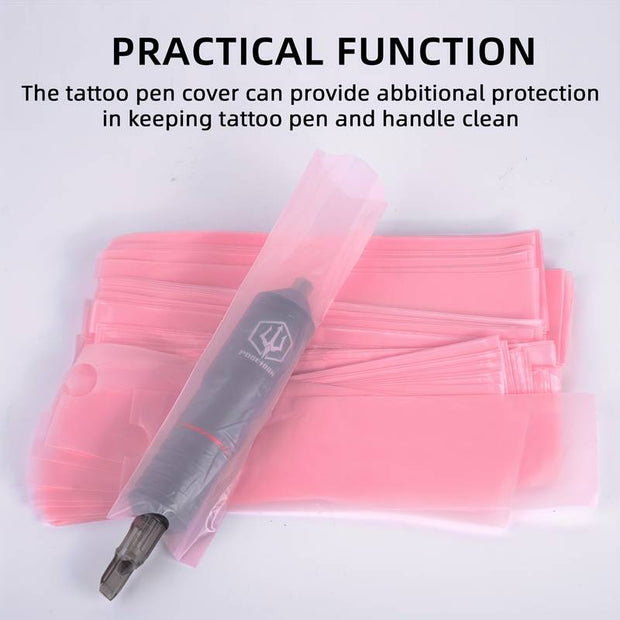 Pink Disposable Tattoo Pen Bags (Limited Time)