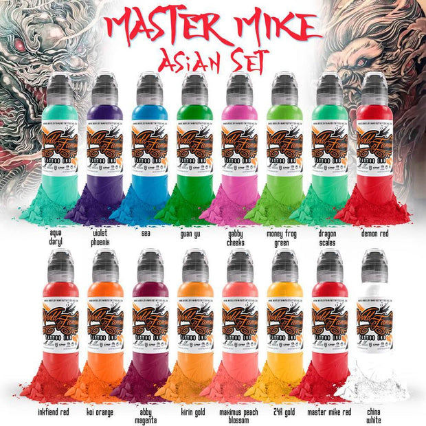 Master Mike Color Asian Set