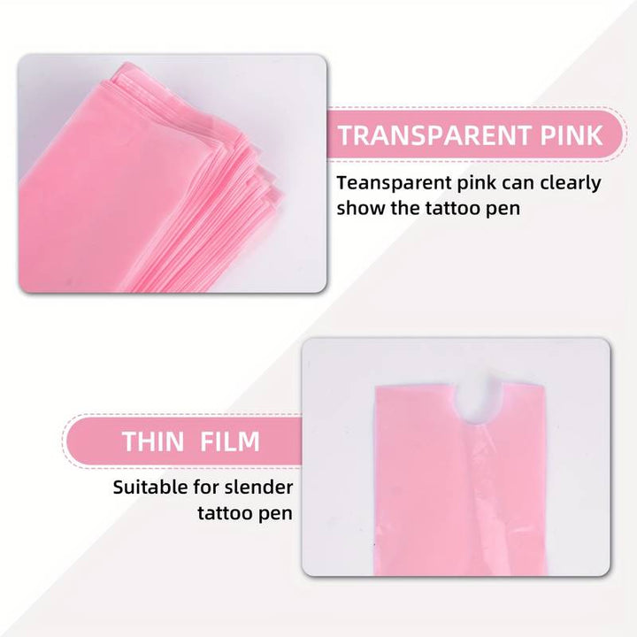 Pink Disposable Tattoo Pen Bags (Limited Time)