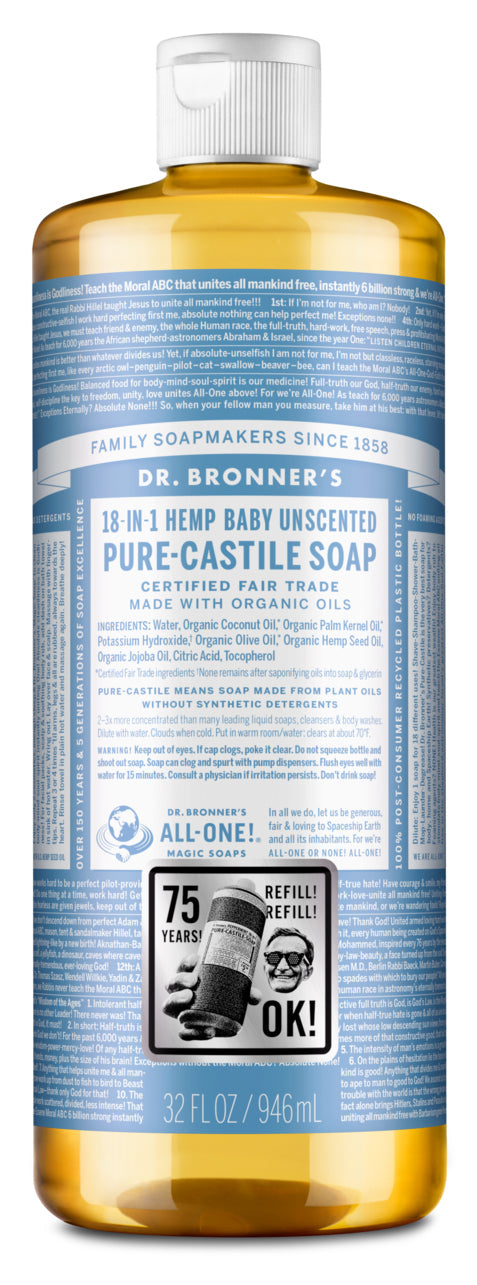 Dr. Bronner's Pure-Castille Soap