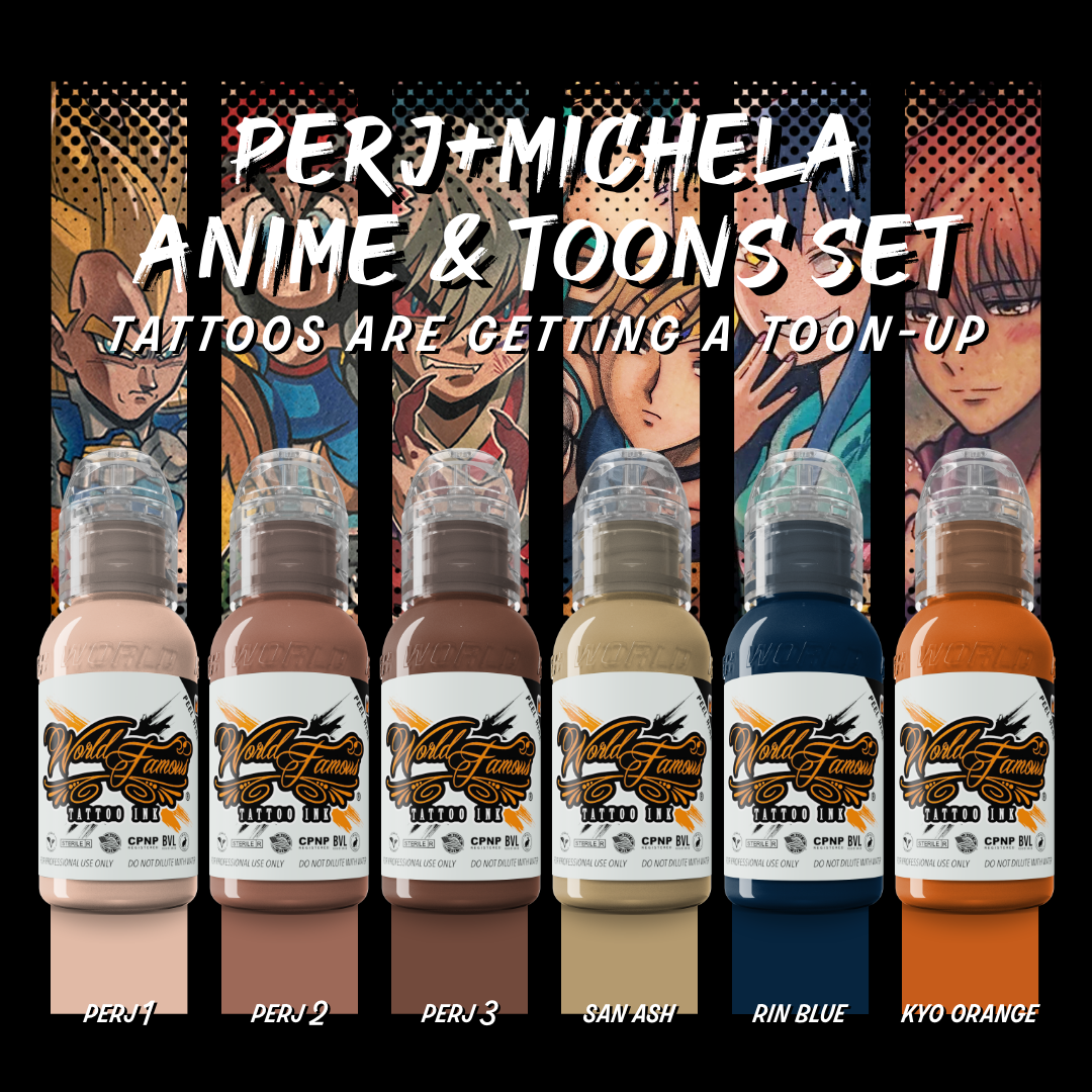 Perj-Michela Anime & Toons Set