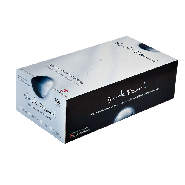Black Pearl Latex Gloves