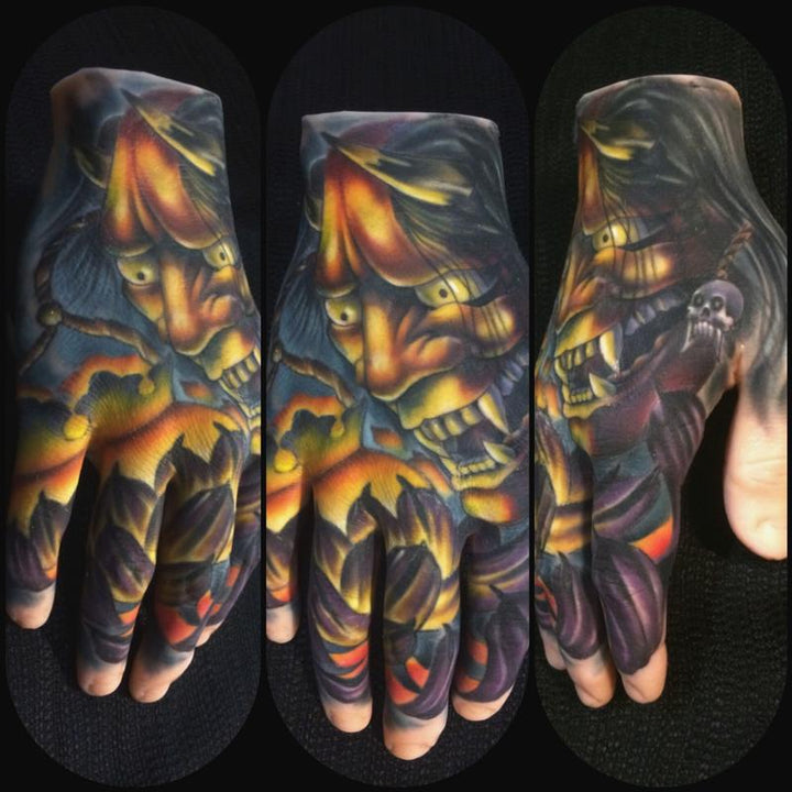 Hand With Wrist Tattoo Practice Skin